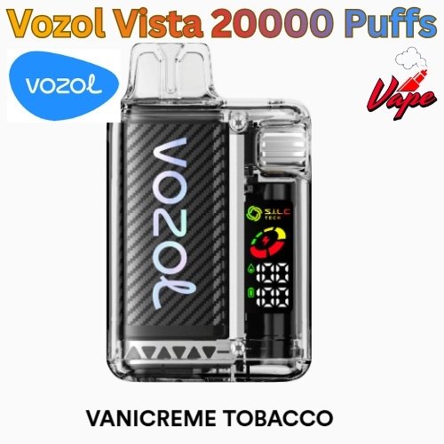 Vozol Vista 20000 Puffs Vanicreme Tobacco