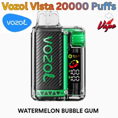 Vozol Vista 20000 Puffs Watermelon Bubble Gum