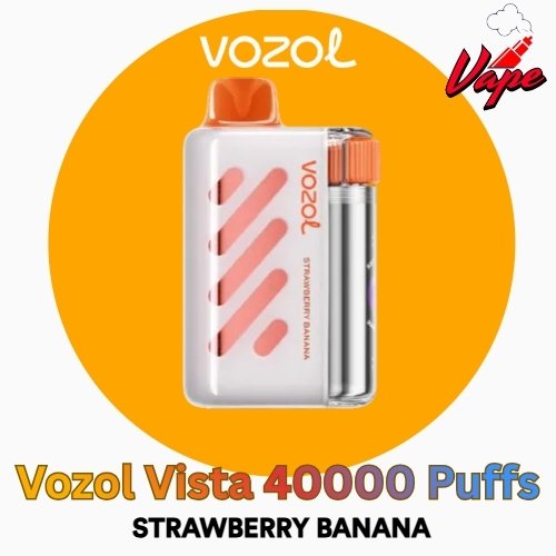 Vozol Vista 40000 Puffs Strawberry Banana
