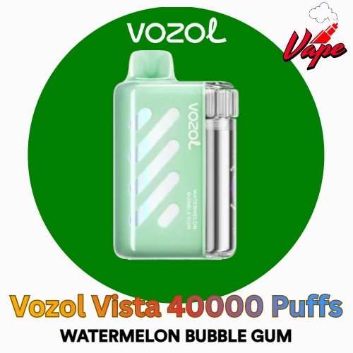 Vozol Vista 40000 Puffs Watermelon Bubble Gum