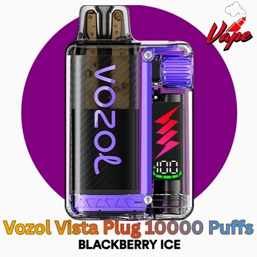 Vozol Vista Plug 10000 Puffs Blackberry Ice