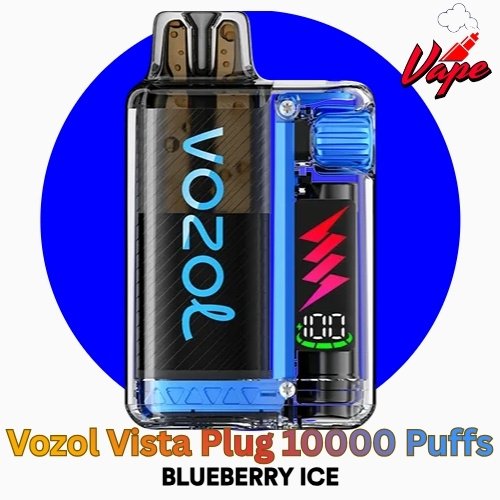 Vozol Vista Plug 10000 Puffs Blueberry Ice