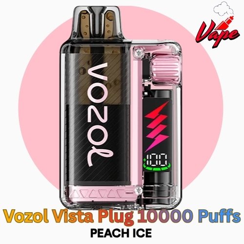Vozol Vista Plug 10000 Puffs Peach Ice