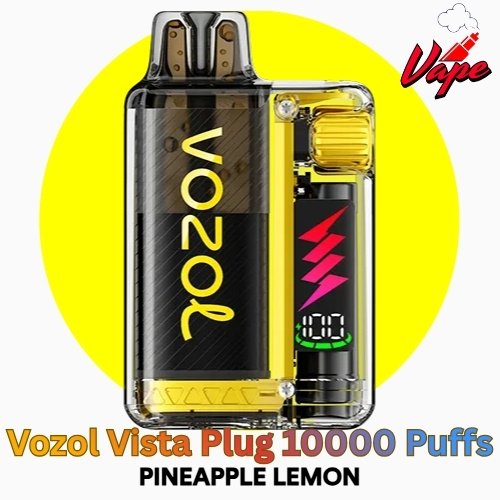 Vozol Vista Plug 10000 Puffs Pineapple Lemon