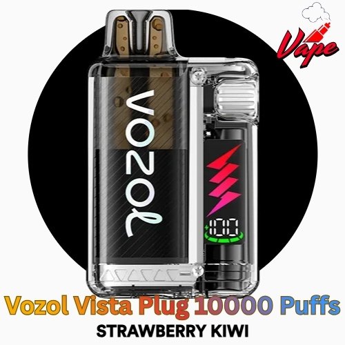 Vozol Vista Plug 10000 Puffs Strawberry Kiwi