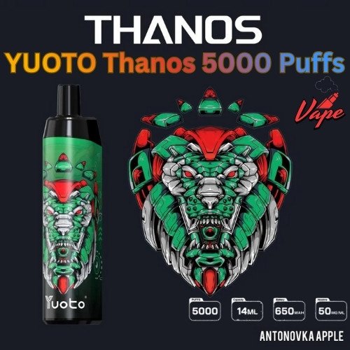 Yuoto Thanos 5000 Puffs Antonovka Apple