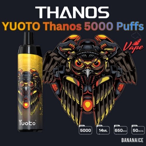 Yuoto Thanos 5000 Puffs Banana Ice