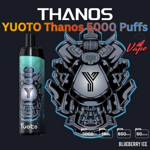 Yuoto Thanos 5000 Puffs Blueberry Ice