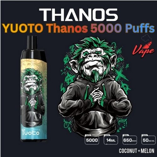 Yuoto Thanos 5000 Puffs Coconut Melon