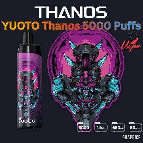 Yuoto Thanos 5000 Puffs Grape Ice