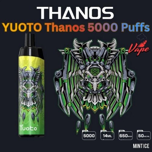 Yuoto Thanos 5000 Puffs Mint Ice