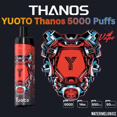 Yuoto Thanos 5000 Puffs Watermelon Ice