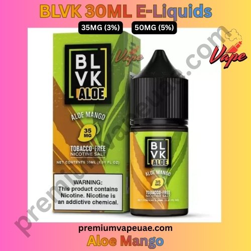 BLVK Aloe 30ML E-Liquids Mango 35MG And 50MG