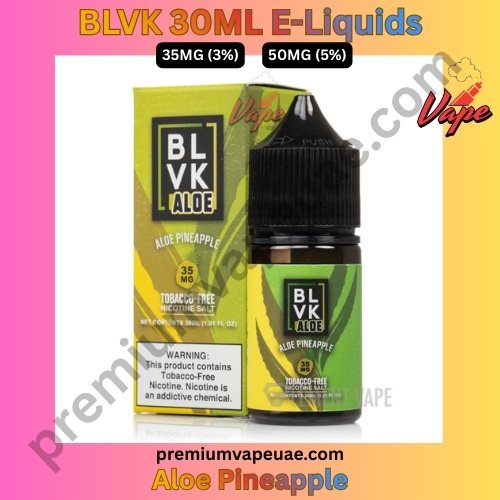 BLVK Aloe 30ML E-Liquids Pineapple 35MG And 50MG