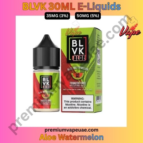BLVK Aloe 30ML E-Liquids Watermelon 35MG And 50MG