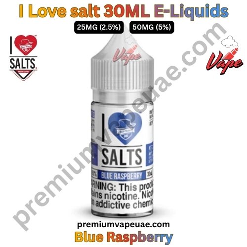 I Love salt 30ML E-Liquids Blue Raspberry 25MG And 50MG