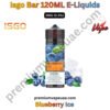 Isgo Bar 120ML E-Liquids Blueberry Ice 3MG