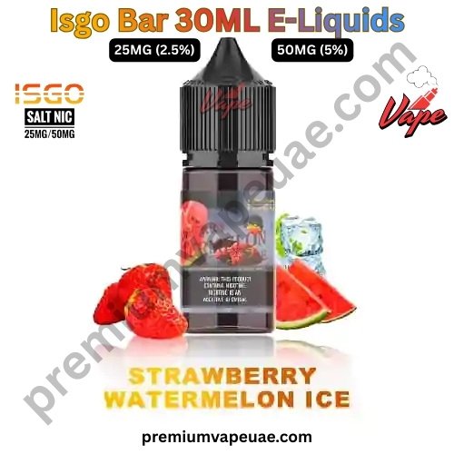 Isgo Bar 30ML E-Liquids Strawberry Watermelon Ice 25MG And 50MG