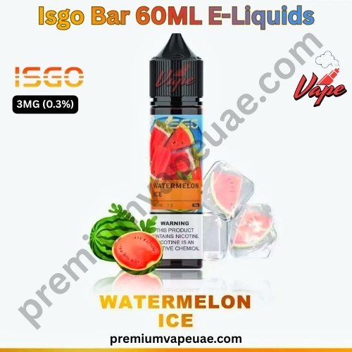 Isgo Bar 60ML E-Liquids Watermelon Ice 3MG