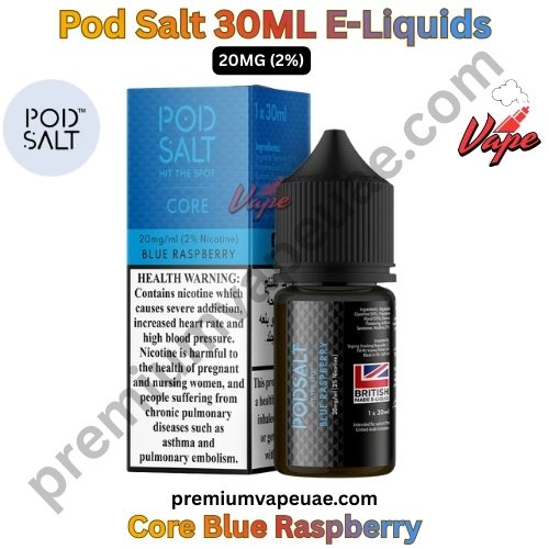 Pod Salt Core 30ML E-Liquids Blue Raspberry 20MG