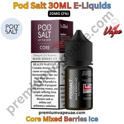 Pod Salt Core 30ML E-Liquids Mixed Berries Ice 20MG