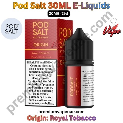 Pod Salt Origin 30ML E-Liquids Royal Tobacco 20MG