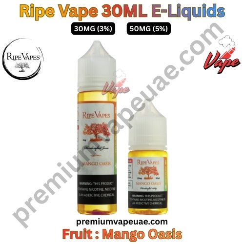 Ripe Vape Fruit 30ML E-Liquids Mango Oasis 30MG And 50MG