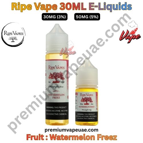 Ripe Vape Fruit 30ML E-Liquids Watermelon Freez 30MG And 50MG