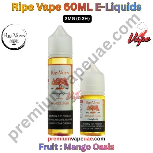 Ripe Vape Fruit 60ML E-Liquids Mango Oasis 3MG