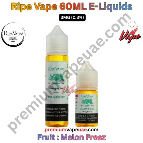 Ripe Vape Fruit 60ML E-Liquids Melon Freez 3MG