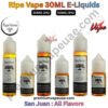 Ripe Vape San Juan 30ML E-Liquids All Flavors 30MG And 50MG