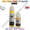 Ripe Vape San Juan 60ML E-Liquids Gold Tobacco 3MG