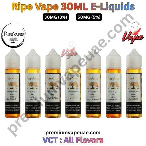 Ripe Vape VCT 30ML E-Liquids All Flavors 30MG And 50MG