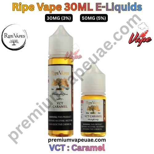 Ripe Vape VCT 30ML E-Liquids Caramel 30MG And 50MG