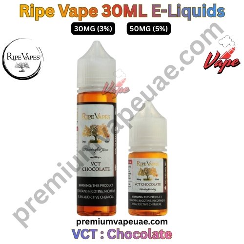 Ripe Vape VCT 30ML E-Liquids Chocolate 30MG And 50MG