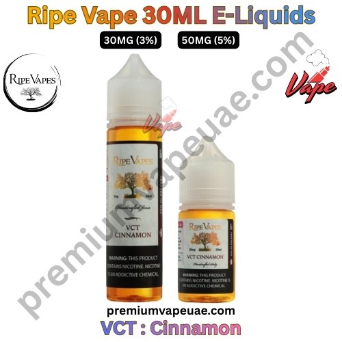 Ripe Vape VCT 30ML E-Liquids Cinnamon 30MG And 50MG