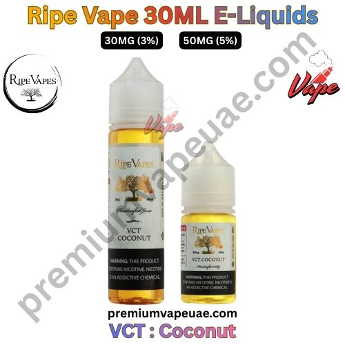 Ripe Vape VCT 30ML E-Liquids Coconut 30MG And 50MG