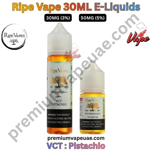 Ripe Vape VCT 30ML E-Liquids Pistachio 30MG And 50MG