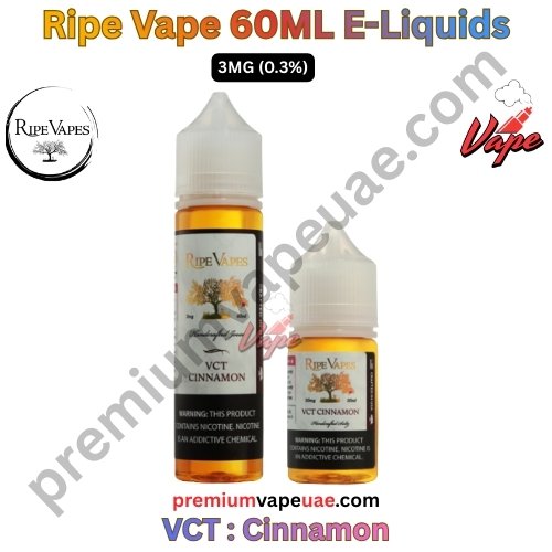 Ripe Vape VCT 60ML E-Liquids Cinnamon 3MG