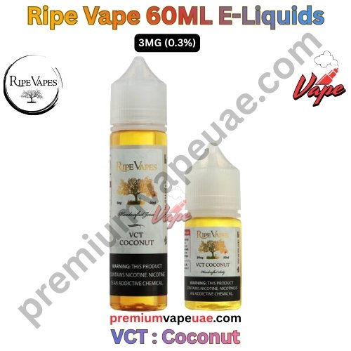 Ripe Vape VCT 60ML E-Liquids Coconut 3MG