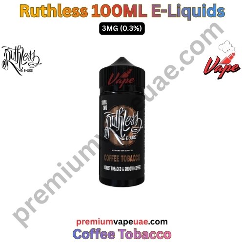 Ruthless 100ML E-Liquids Coffee Tobacco 3MG
