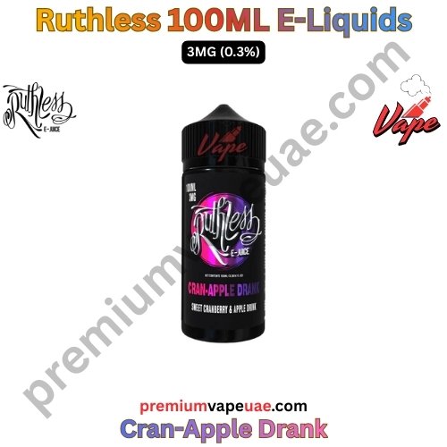 Ruthless 100ML E-Liquids Cran-Apple Drank 3MG