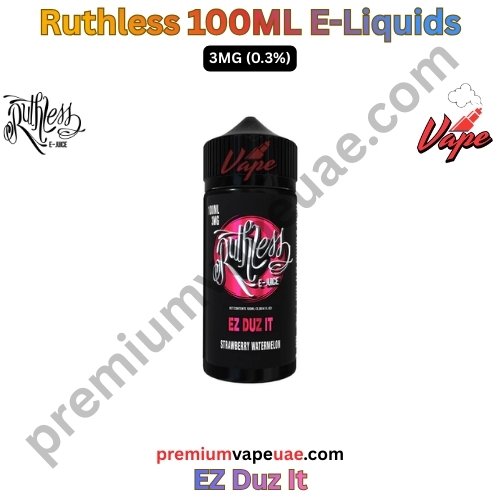 Ruthless 100ML E-Liquids EZ Duz It 3MG