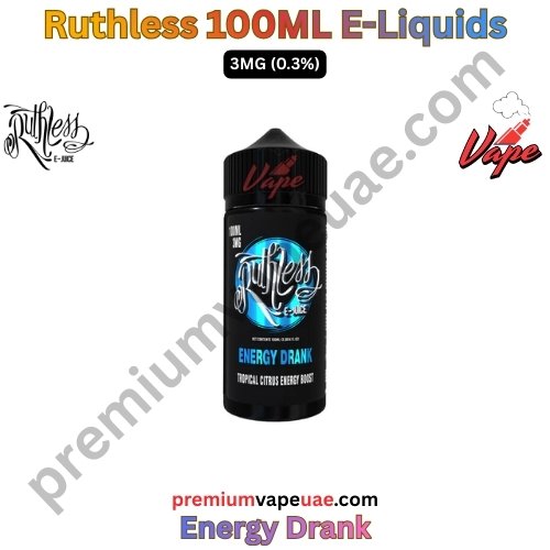 Ruthless 100ML E-Liquids Energy Drank 3MG
