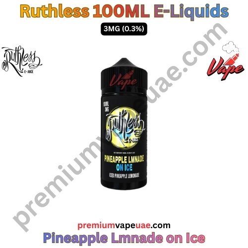 Ruthless 100ML E-Liquids Pineapple Lmnade on Ice 3MG