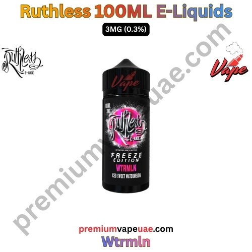Ruthless 100ML E-Liquids Wtrmln 3MG