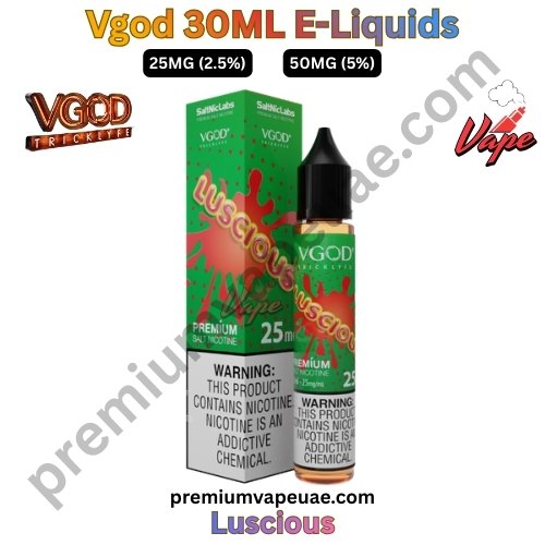 Vgod 30ML E-Liquids Luscious 25MG and 50MG