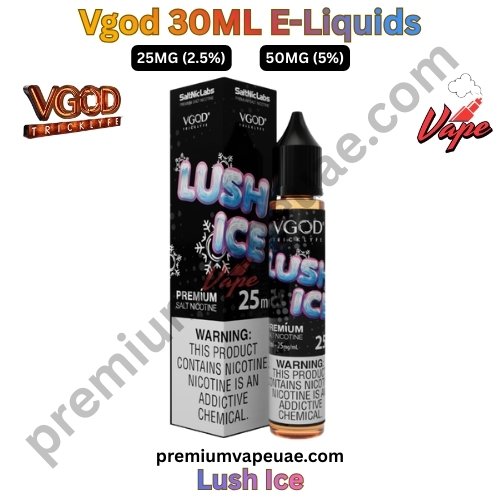 Vgod 30ML E-Liquids Lush Ice 25MG and 50MG