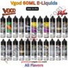 Vgod 60ML E-Liquids All Flavors 3MG