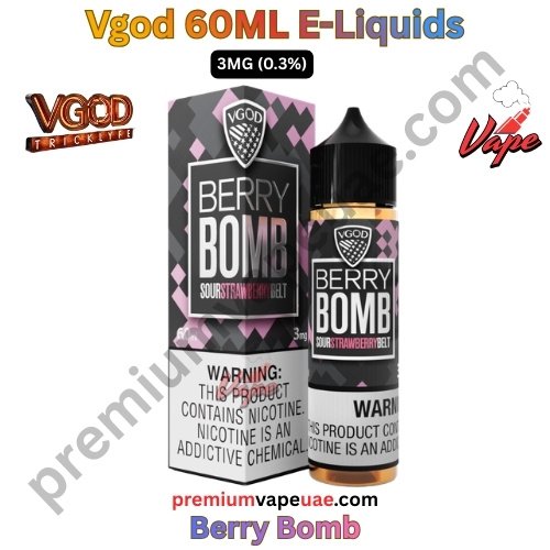 Vgod 60ML E-Liquids Berry Bomb 3MG